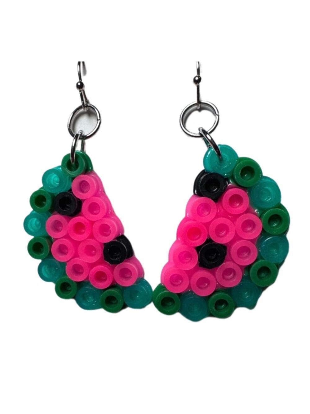 Watermelon earrings handmade